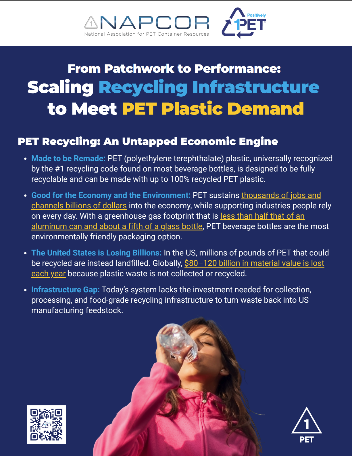 Scaling Recycling Infrastructure to Meet PET Plastic Demand